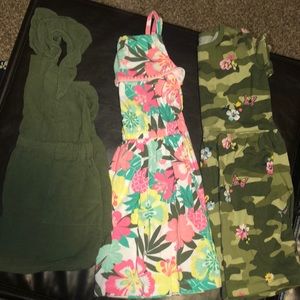 Romper and dresses